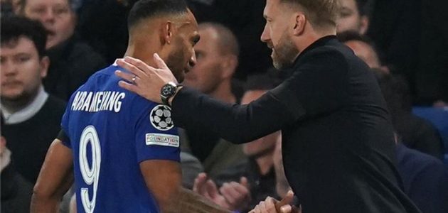 أوباميانج يتفاعل مع قرار رحيل جراهام بوتر عن تشيلسي