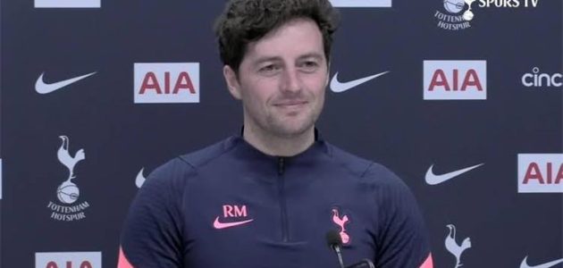 ماسون يعلن غياب لاعب توتنهام عن مباراة ليفربول