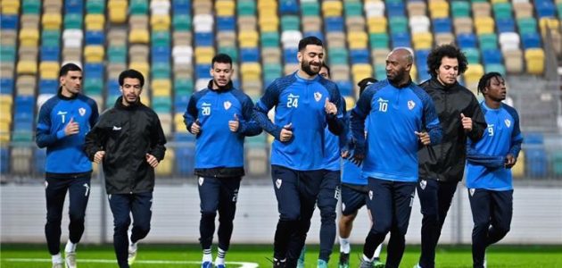 مران الزمالك | أوسوريو يجتمع باللاعبين قبل مباراة الإسماعيلي.. وانتظام ثنائي الفريق